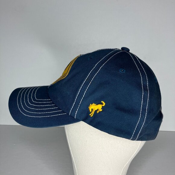 Ford Bronco Hat Men's Blue Bigfoot Sasquatch Patch Adjustable Strapback - Picture 6 of 9